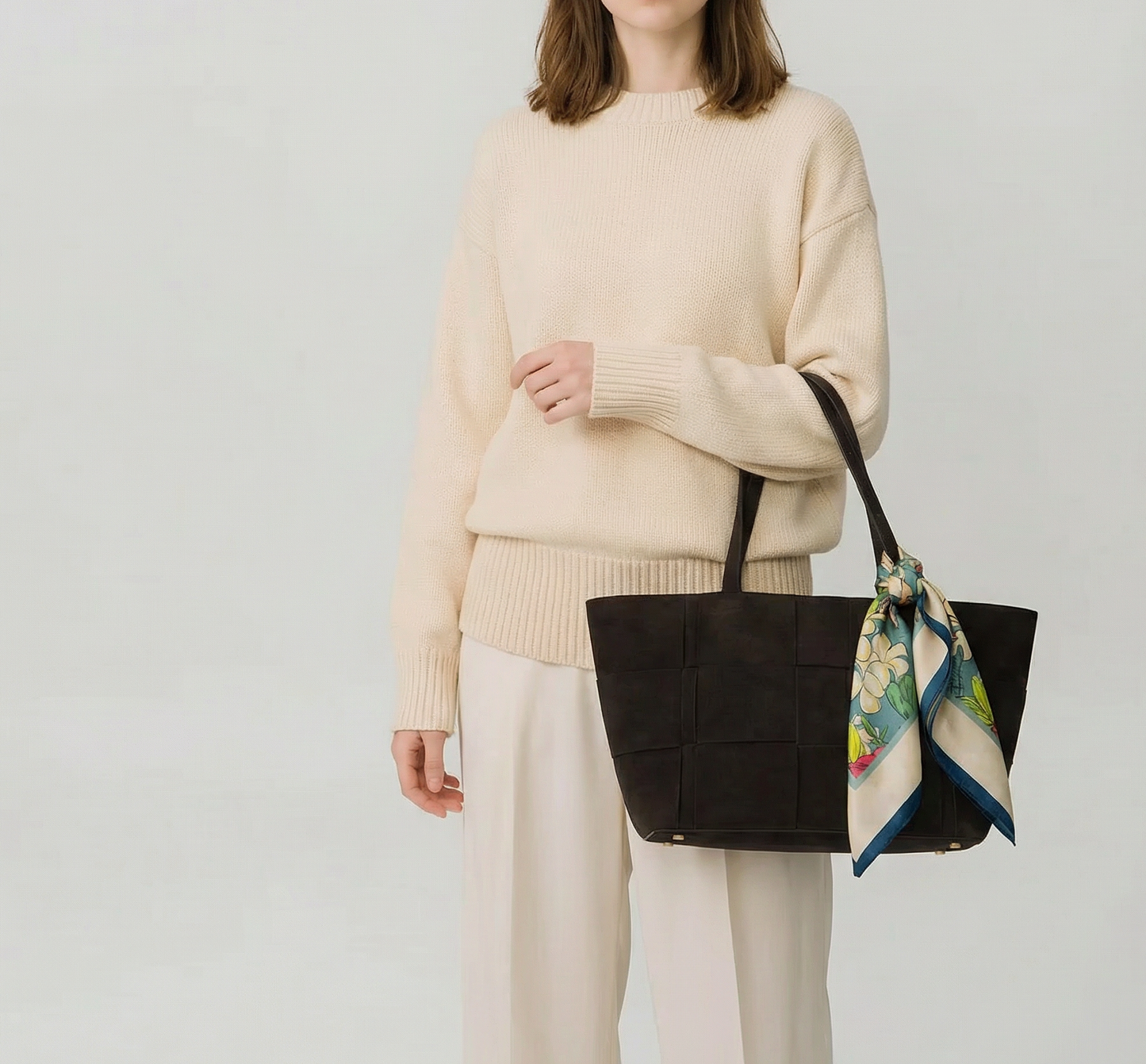 Enchanted Tropic | The Vibrant Floral Silk Square