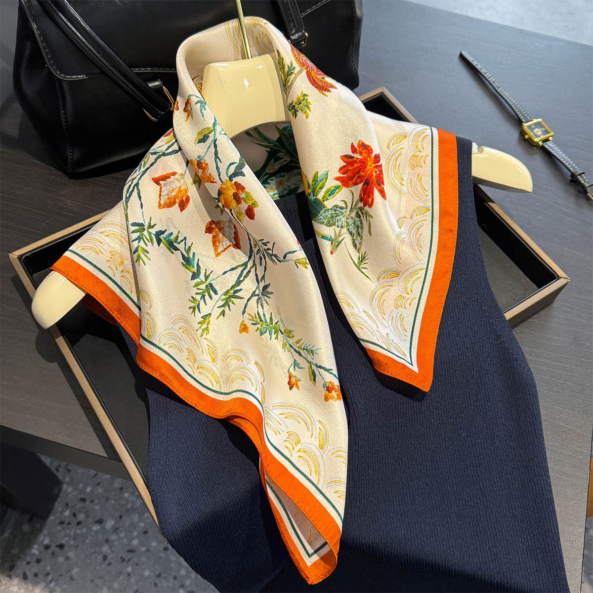 Mythical Forest Silk Scarf