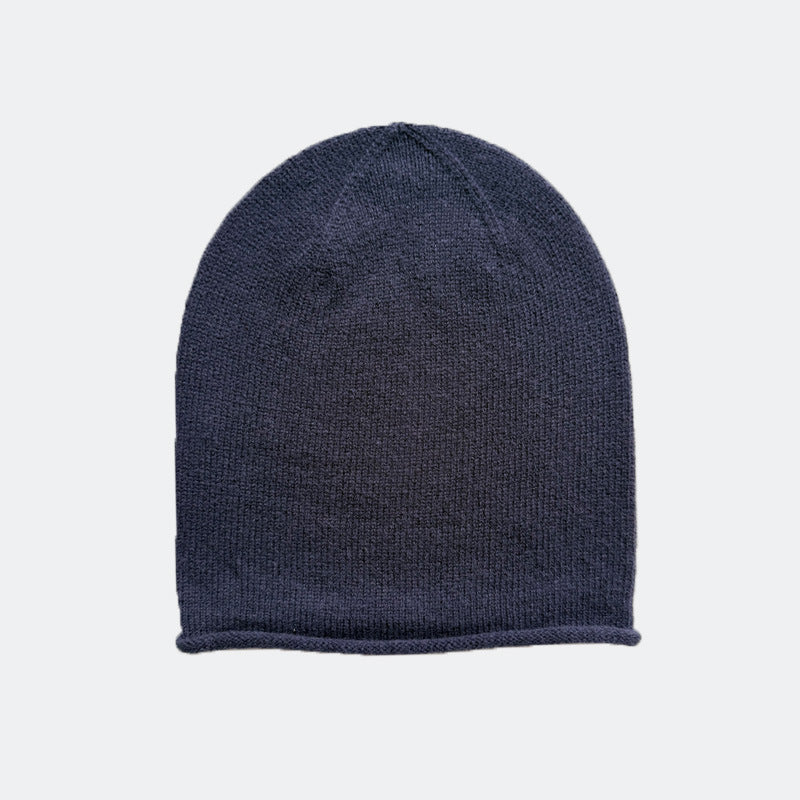 Cozyura™ 100% Australian Wool Beanie – Seamless Fine Knit, Soft Solid Color Hat