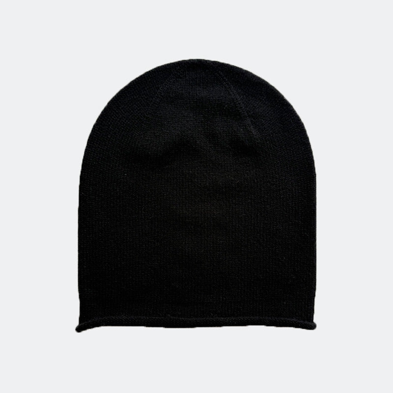 Cozyura™ 100% Australian Wool Beanie – Seamless Fine Knit, Soft Solid Color Hat