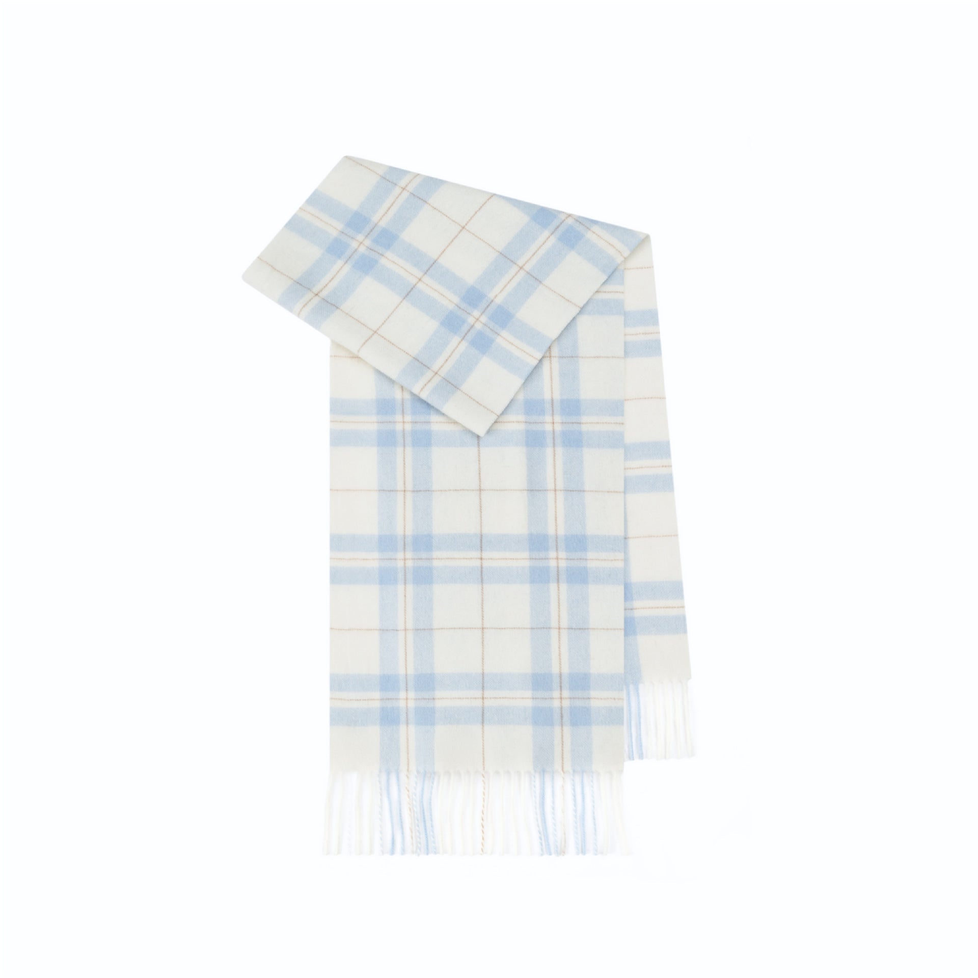 Cozyura™ Cashmere Plaid Shawl – Luxuriously Soft Warmth in Classic Style