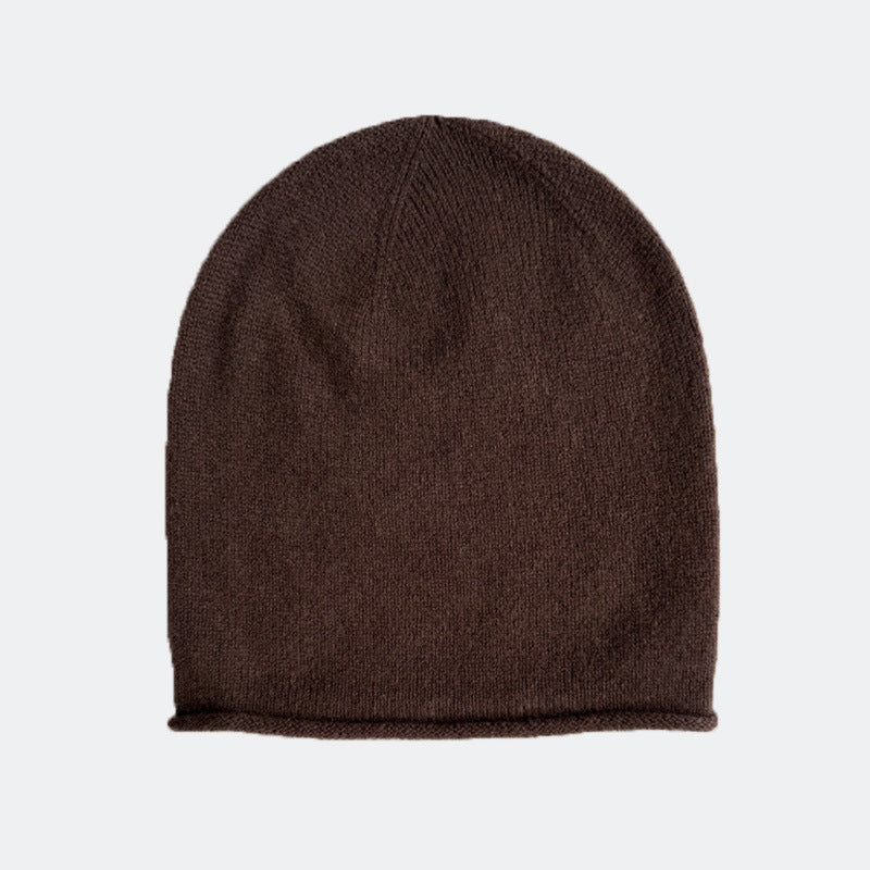 Cozyura™ 100% Australian Wool Beanie – Seamless Fine Knit, Soft Solid Color Hat
