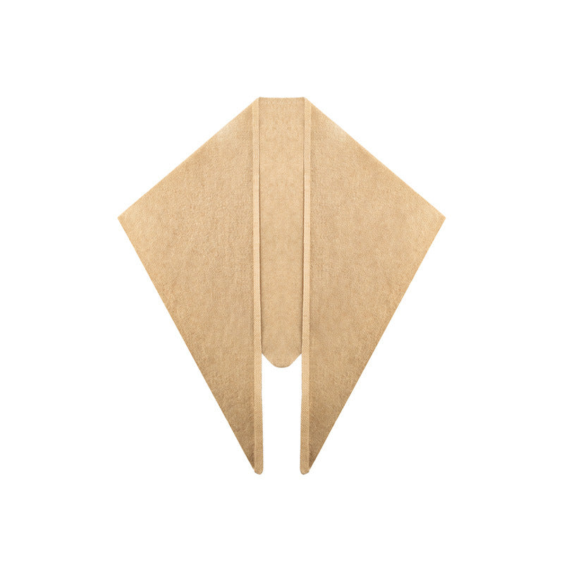 Cozyura™ Wool Blend Triangle Shawl – Thick Knit Warmth with Timeless Elegance