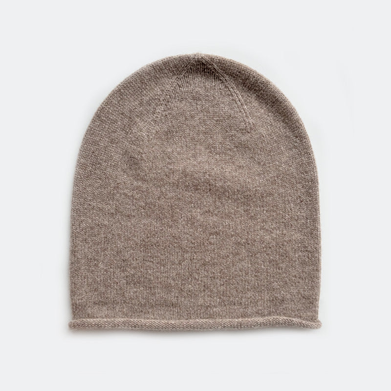 Cozyura™ 100% Australian Wool Beanie – Seamless Fine Knit, Soft Solid Color Hat