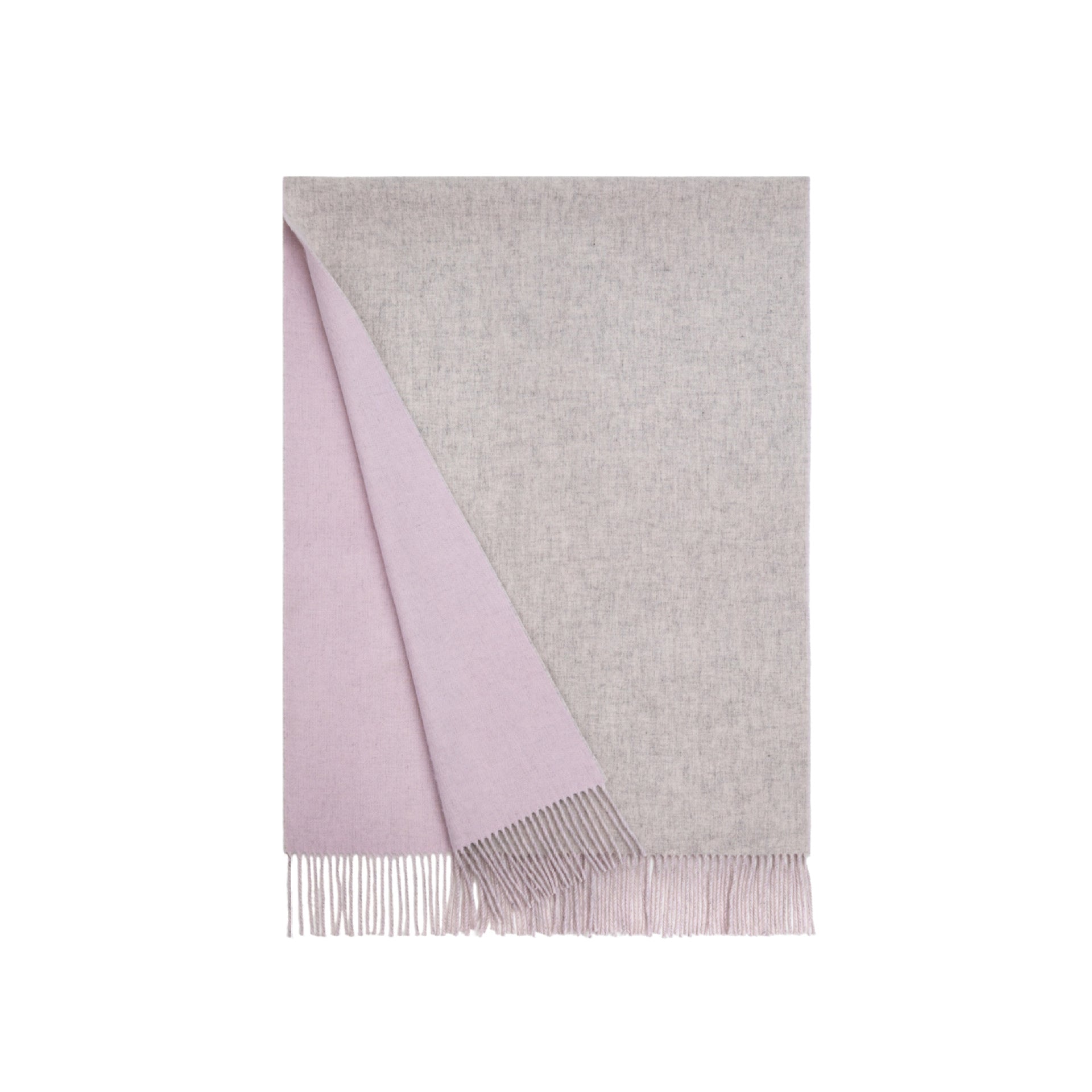 Cozyura™ Oversized Two-Tone Lambswool Scarf – Reversible Soft Wrap for Everyday Warmth