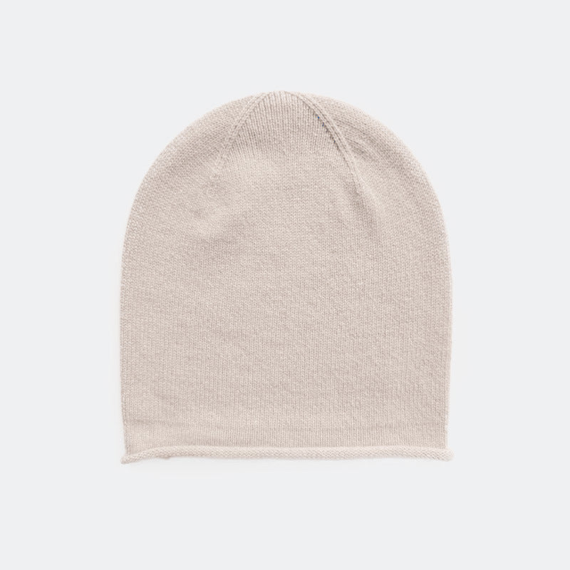 Cozyura™ 100% Australian Wool Beanie – Seamless Fine Knit, Soft Solid Color Hat