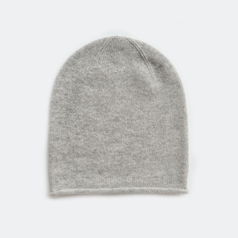 Cozyura™ 100% Australian Wool Beanie – Seamless Fine Knit, Soft Solid Color Hat