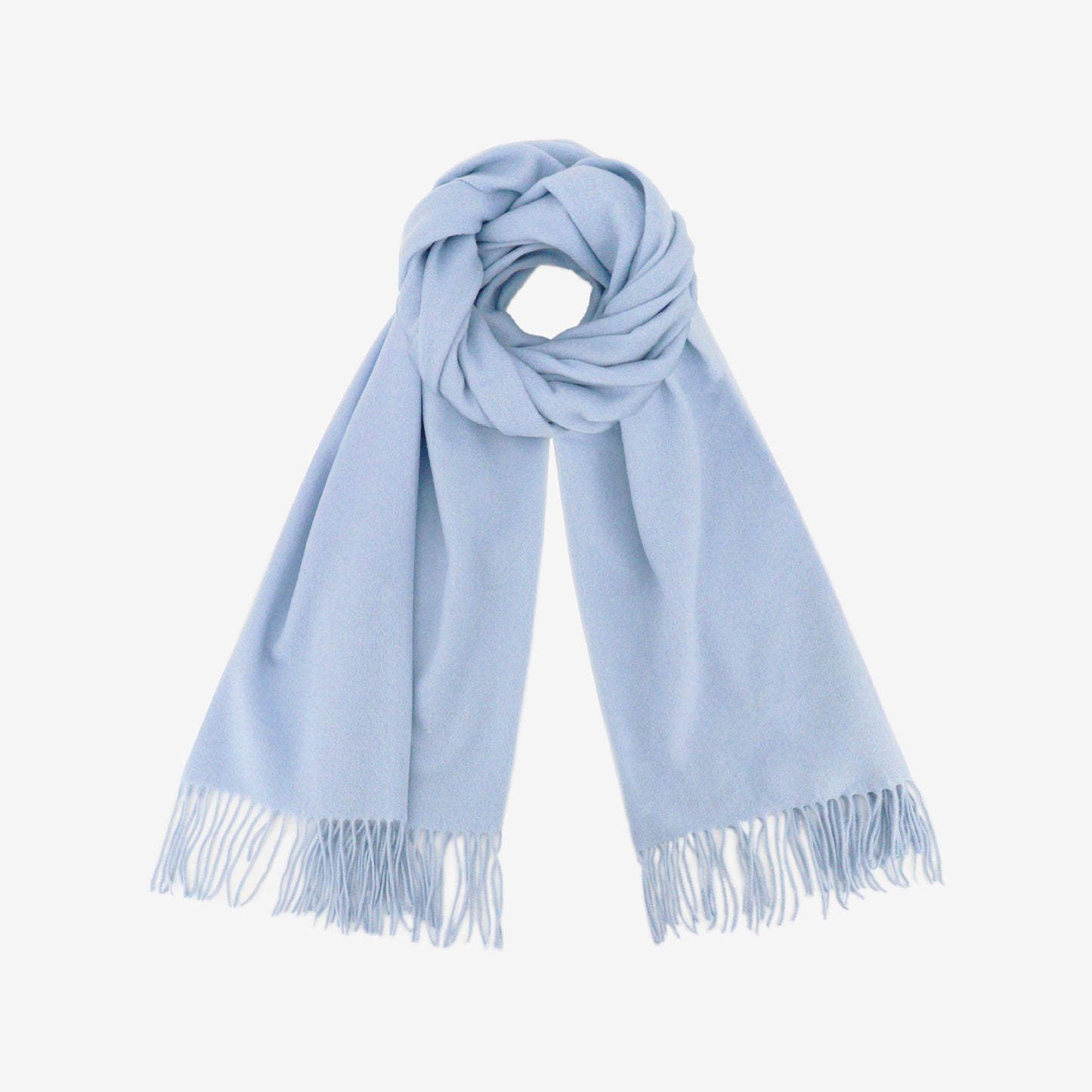 Cozyura™ Women’s 100% Wool Scarf – Warm, Lightweight & Elegantly Fringed (Large Size)