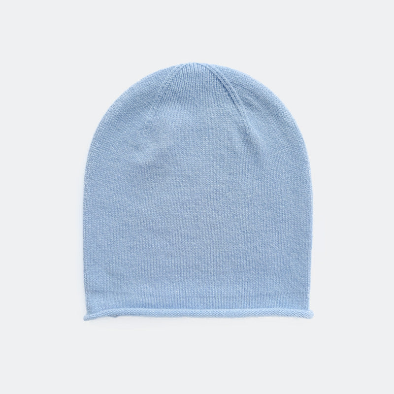 Cozyura™ 100% Australian Wool Beanie – Seamless Fine Knit, Soft Solid Color Hat