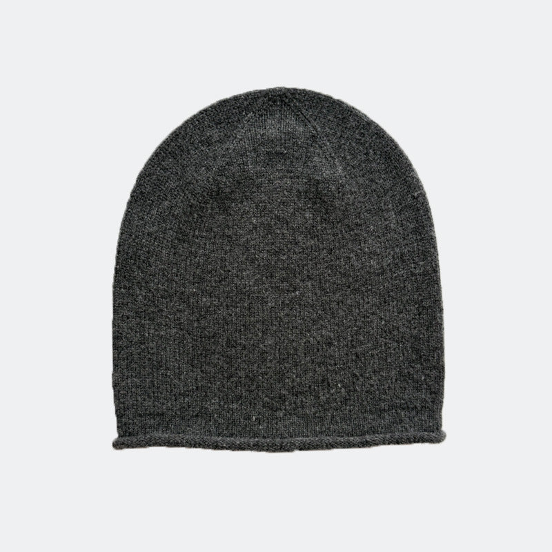 Cozyura™ 100% Australian Wool Beanie – Seamless Fine Knit, Soft Solid Color Hat