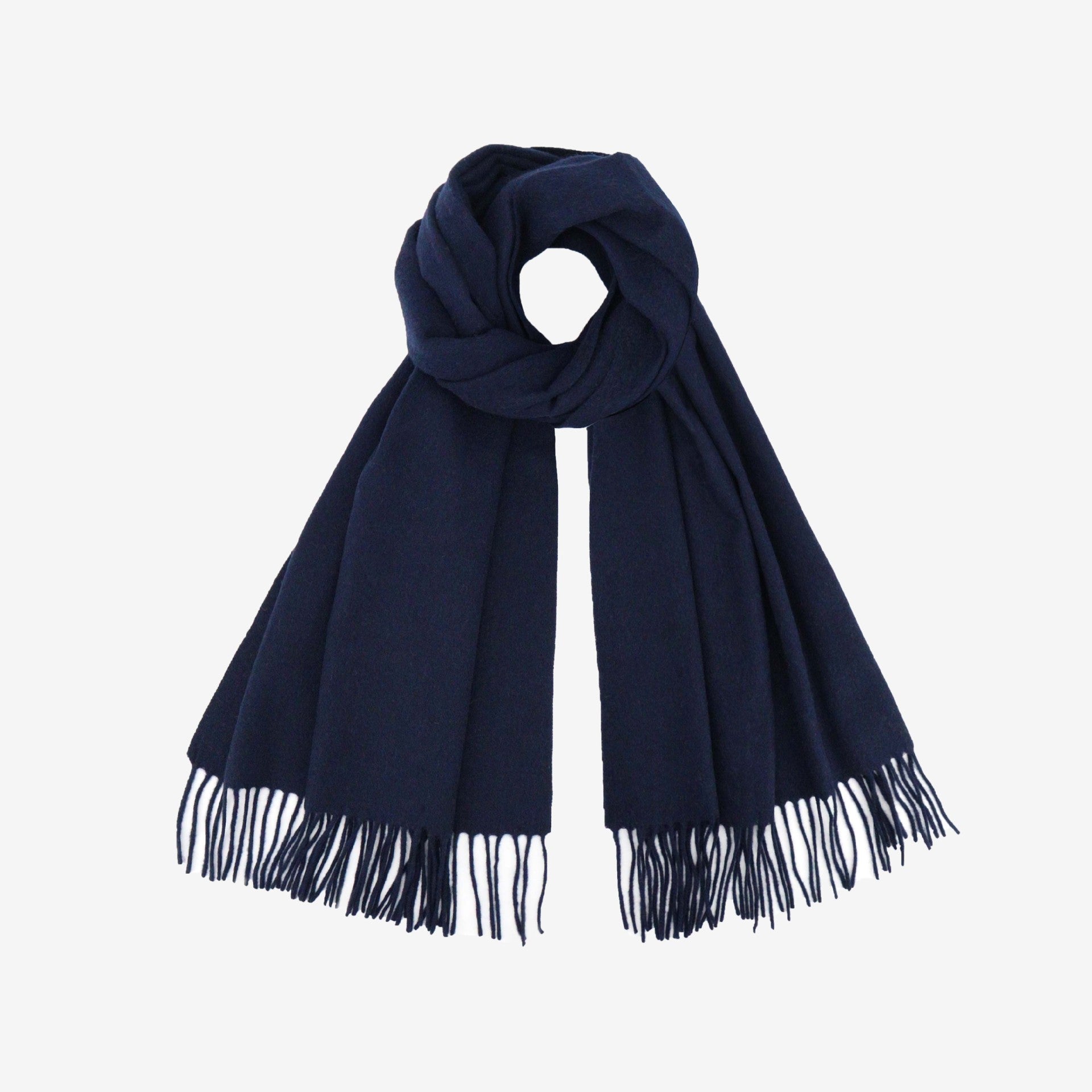 Cozyura™ Women’s 100% Wool Scarf – Warm, Lightweight & Elegantly Fringed (Large Size)