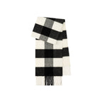 Cozyura™ Wool Plaid Scarf – Soft Textured Warmth for Autumn & Winter