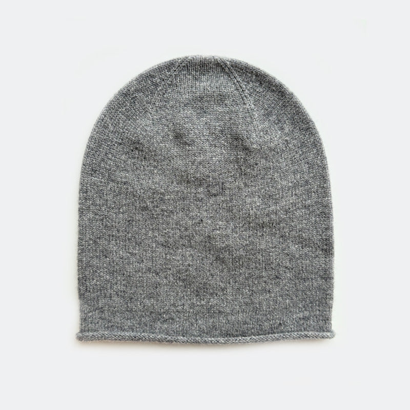 Cozyura™ 100% Australian Wool Beanie – Seamless Fine Knit, Soft Solid Color Hat