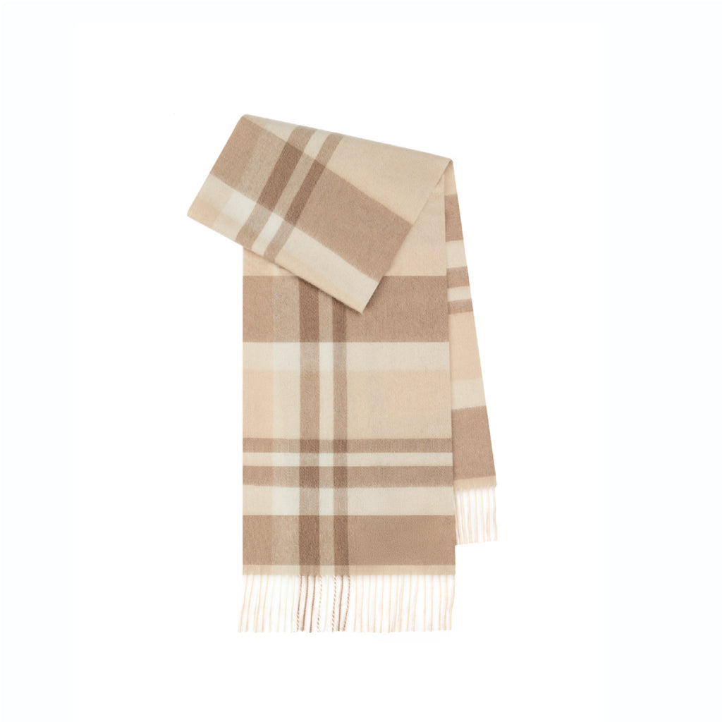 Cozyura™ Cashmere Plaid Shawl – Luxuriously Soft Warmth in Classic Style