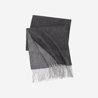 Cozyura™ Dual-Tone Pure Wool Scarf – Handcrafted Softness in Two Shades