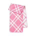 Cozyura™ Wool Blend Checked Scarf – Diagonal Plaid Design for Effortless Style