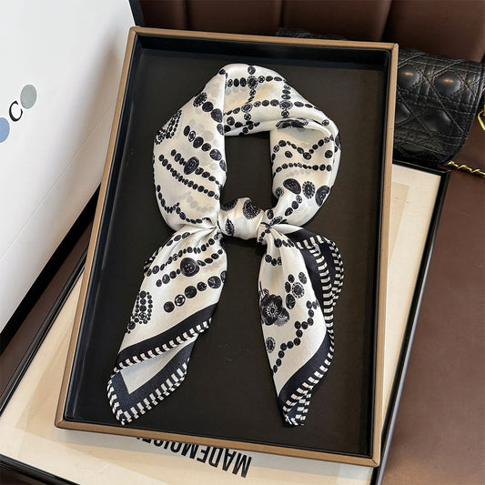 Pearl Constellation Silk Scarf