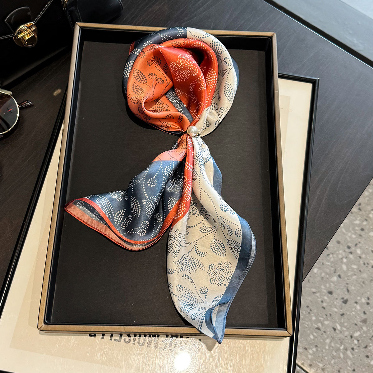 Lost At Sea Silk Scarf