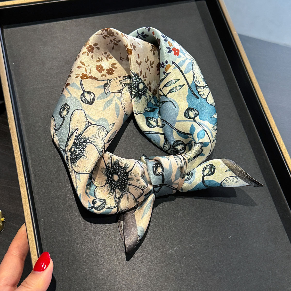 Oasis Charms Silk Scarf