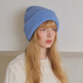 Cozyura™ Wool Blend Beanie – Soft Solid Color Winter Hat