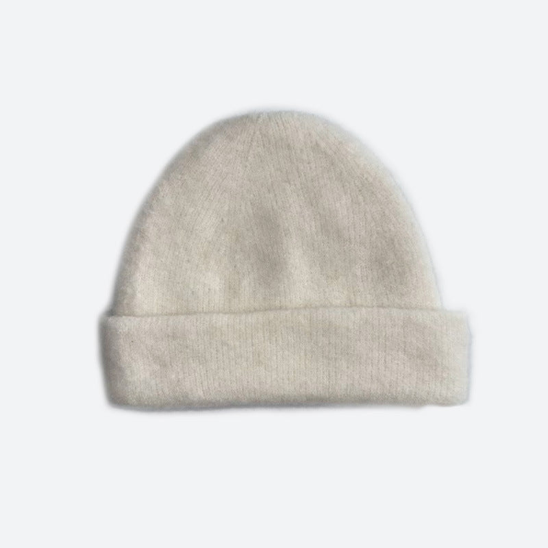 Cozyura™ Wool Blend Beanie – Soft Solid Color Winter Hat
