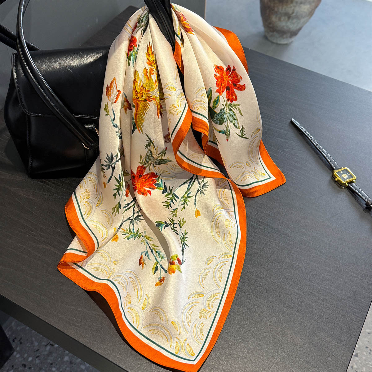Mythical Forest Silk Scarf