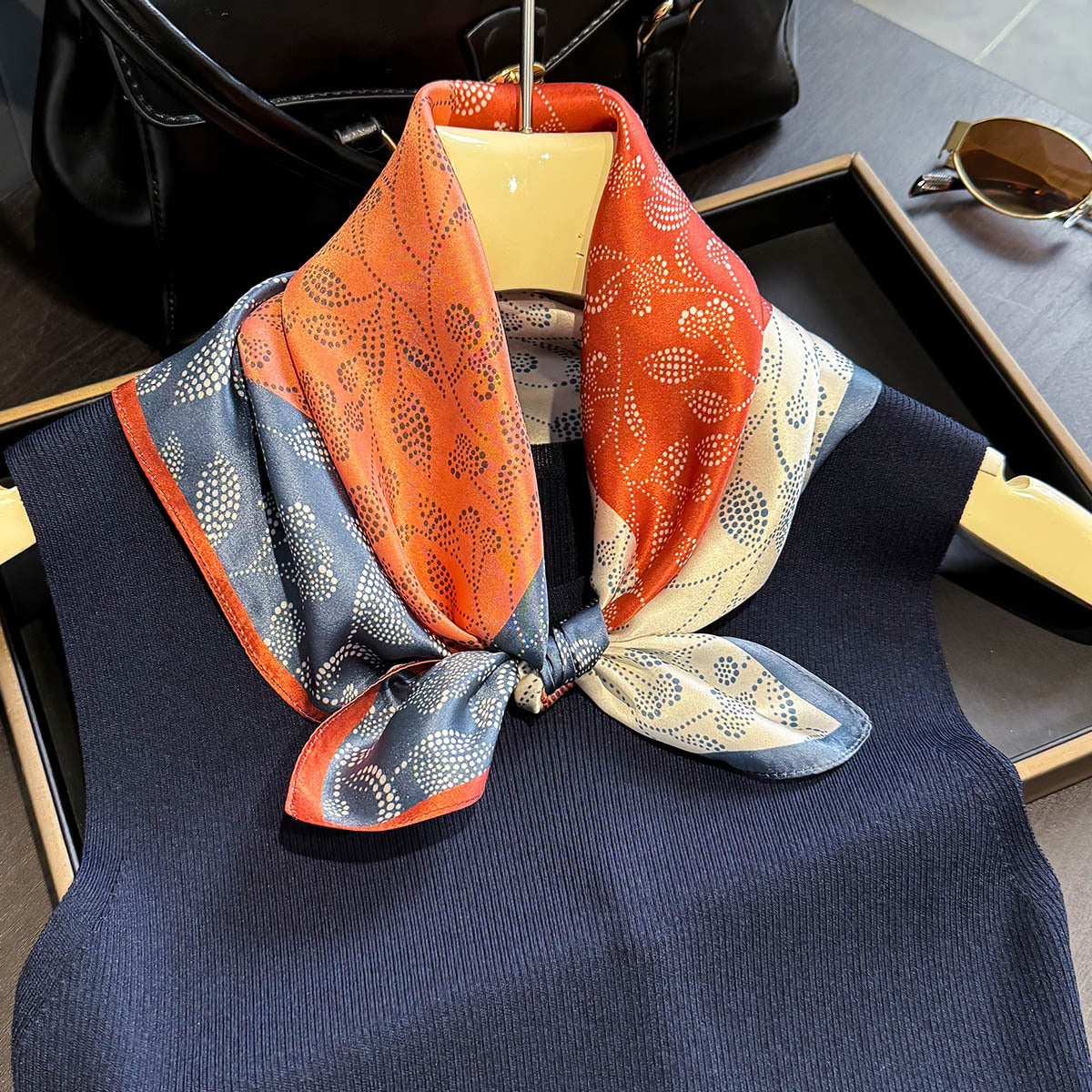 Lost At Sea Silk Scarf