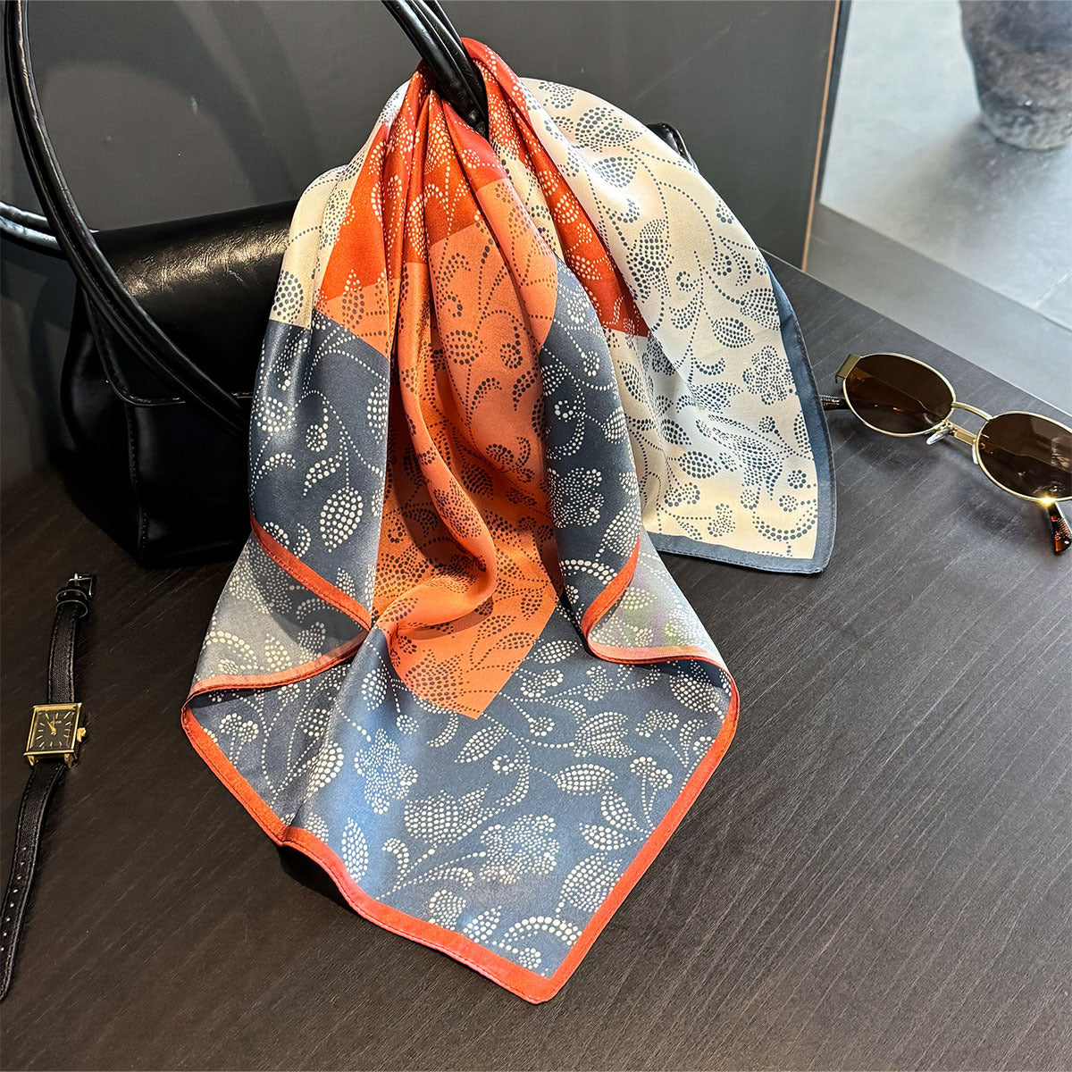 Lost At Sea Silk Scarf
