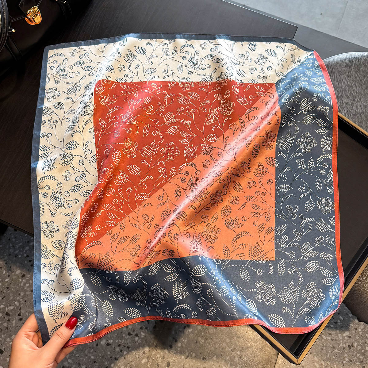 Lost At Sea Silk Scarf