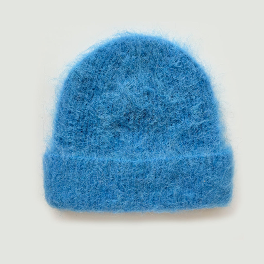 Cozyura™ Alpaca Cashmere Beanie – Soft, Fluffy, and Warm Knit Hat