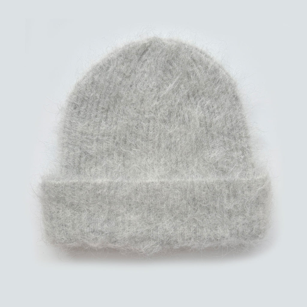 Cozyura™ Alpaca Cashmere Beanie – Soft, Fluffy, and Warm Knit Hat