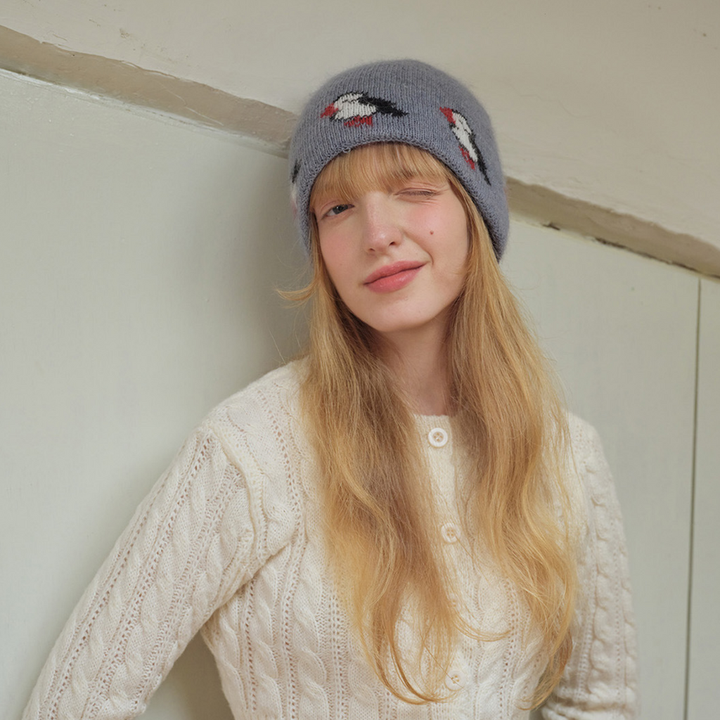 Cozyura™ Rabbit Hair Beanie – Soft, Warm and Lightweight Winter Hat