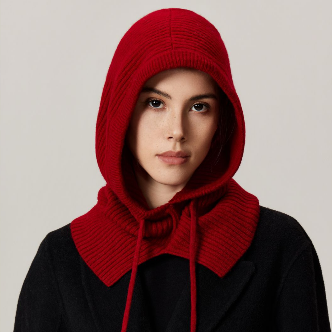 Cozyura™ Women’s Knit Balaclava – Soft Wool Skull Cap for Winter Warmth