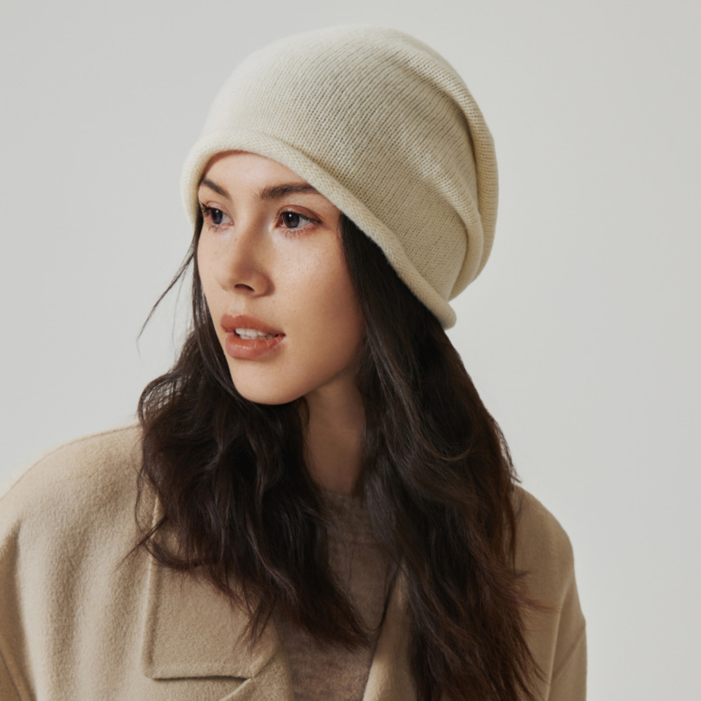 Cozyura™ Women’s Knit Beanie – Slouchy Winter Hat in Minimalist Style