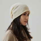 Cozyura™ Women’s Knit Beanie – Slouchy Winter Hat in Minimalist Style