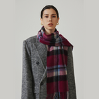 Cozyura™ Cashmere Plaid Shawl – Luxuriously Soft Warmth in Classic Style