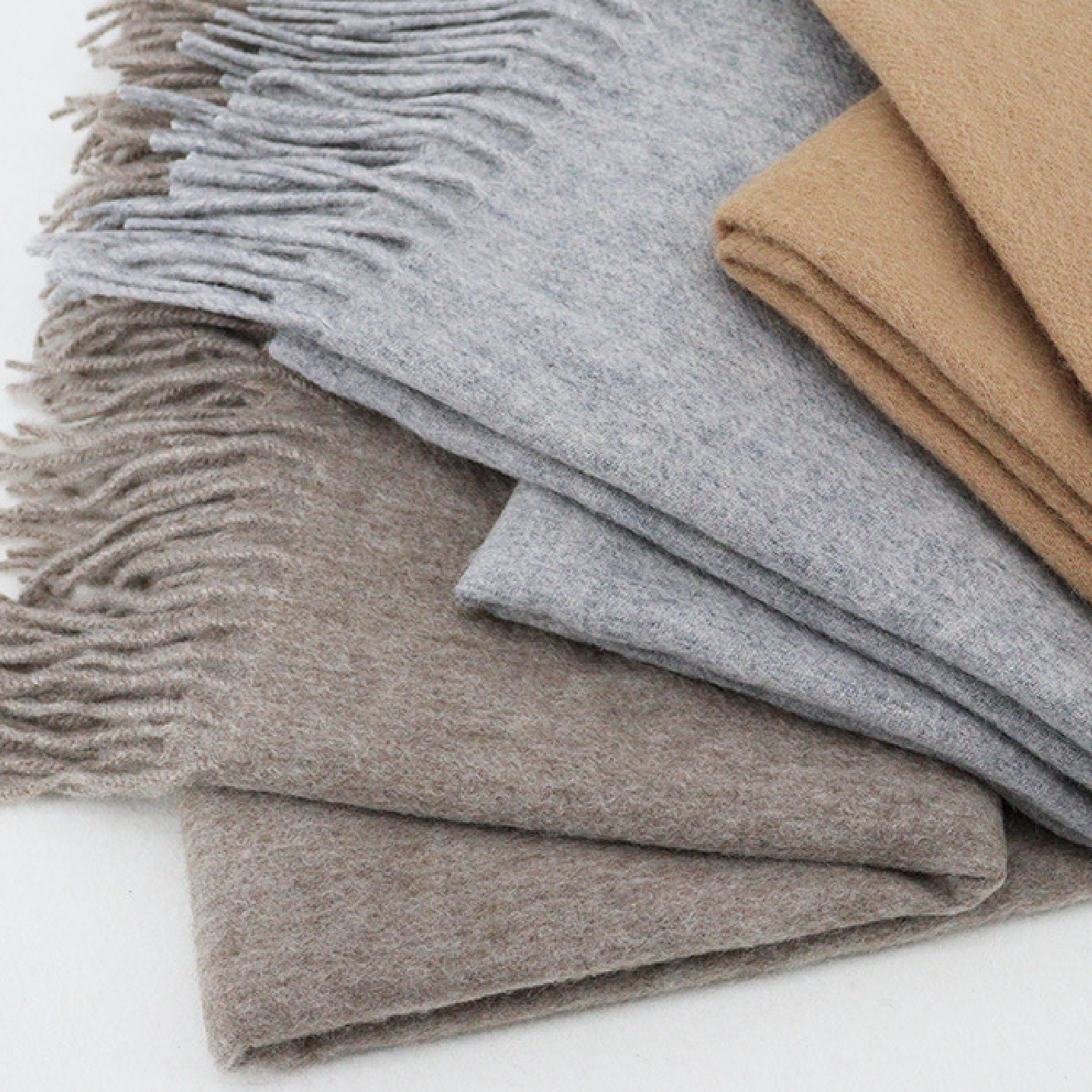 Cozyura™ Women’s 100% Wool Scarf – Warm, Lightweight & Elegantly Fringed (Large Size)