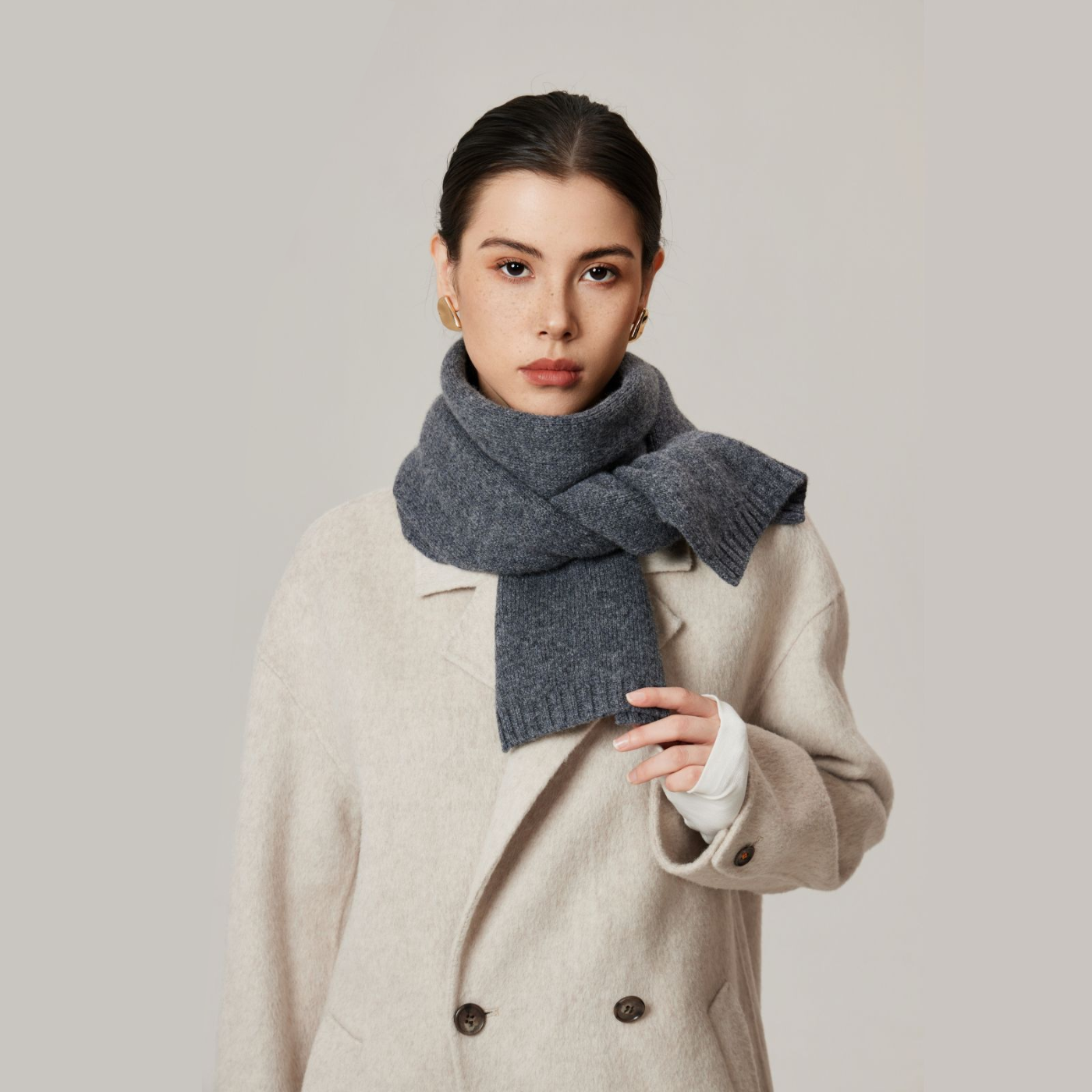Cozyura™ 100% Cashmere Scarf for Women – Luxury Lightweight Wrap for Effortless Elegance