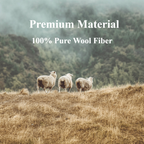 Cozyura™ Dual-Tone Pure Wool Scarf – Handcrafted Softness in Two Shades